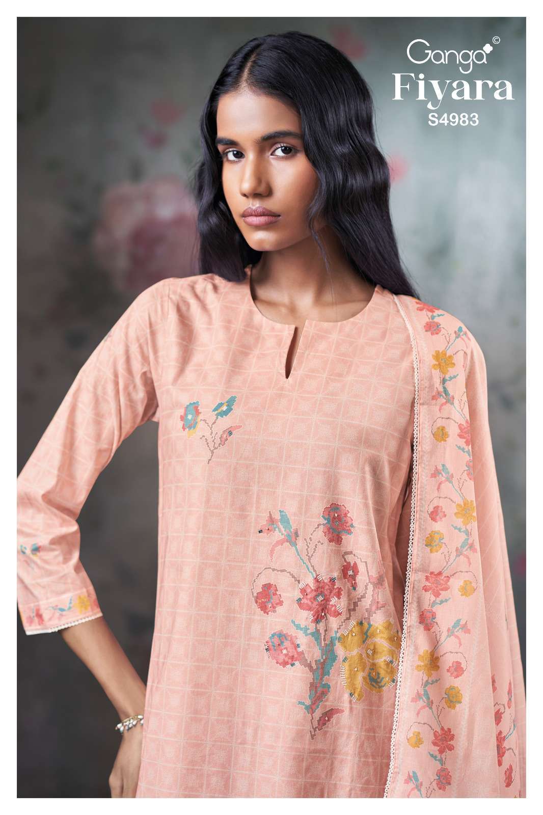 GANGA FASHION FIYARA 4983 HAND EMBROIDERY SALWER KAMEEZ BEST RATE 2026