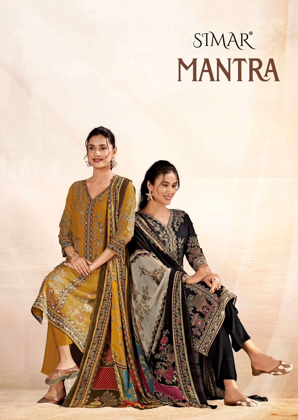 GLOSSY MANTRA LAWN COTTON HAND WORK DESIGNER SALWER KAMEEZ BEST RATE 