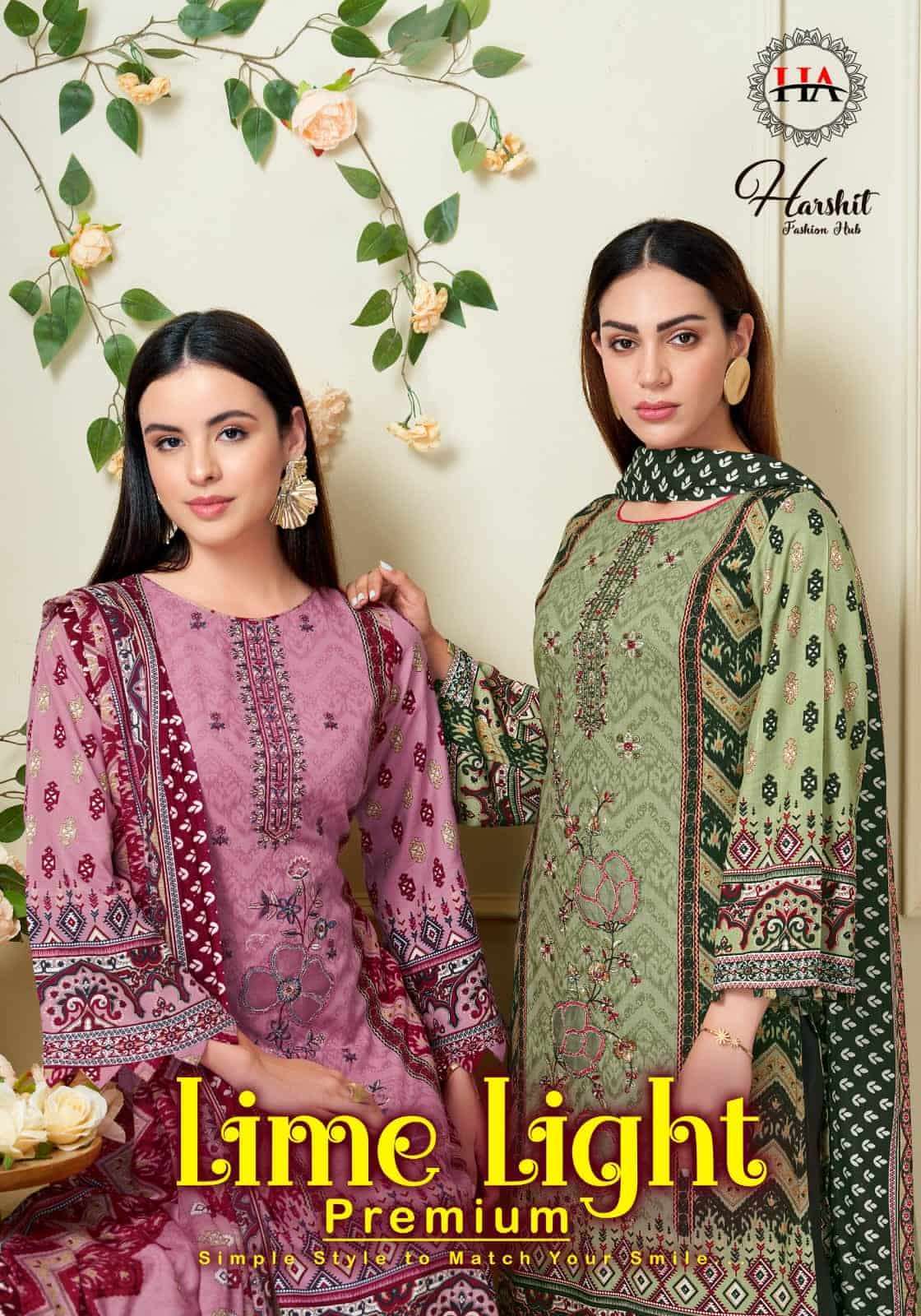 HARSHIT FASHION LIME LIGHT PREMIUM EPILC WORK SALWER KAMEEZ BEST RATE 