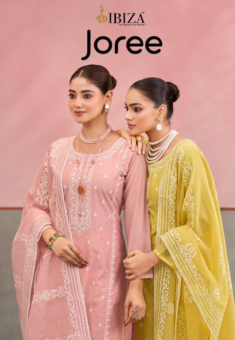 IBIZA JOREE DESIGNER COTTON SUIT CATALOG WHOLESALER BEST RATE 