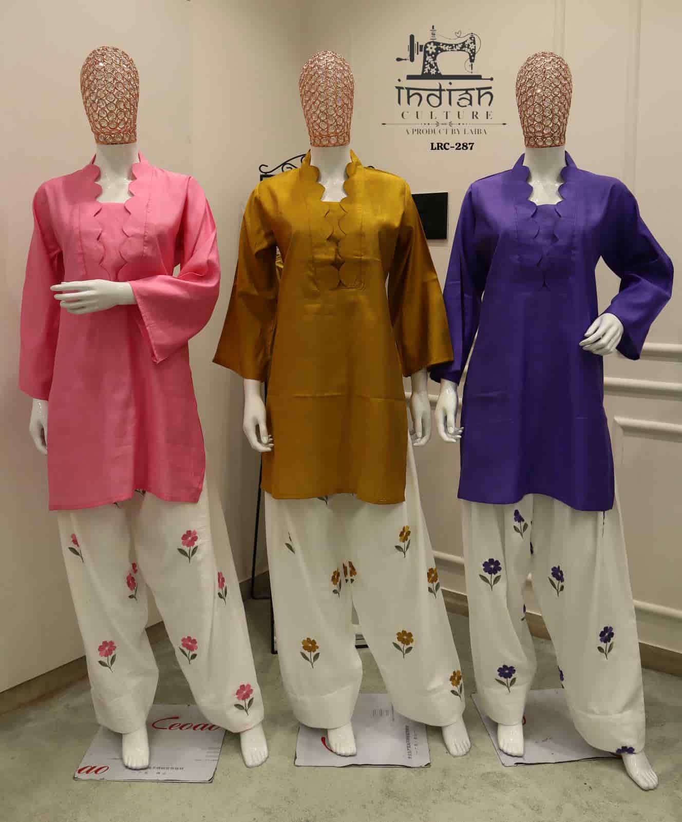 INDIAN CULTURE LRC 287 PURE VISCOSE SALWER KAMEEZ BEST RATE 