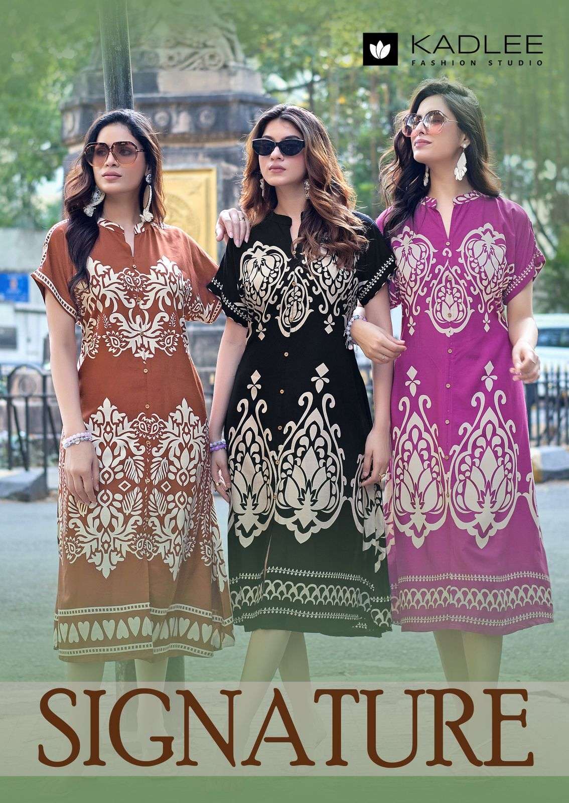 KADLEE SIGNATURE RAYON THREAD WORK CASUAL WEAR KURTI WHOLESALER 2026