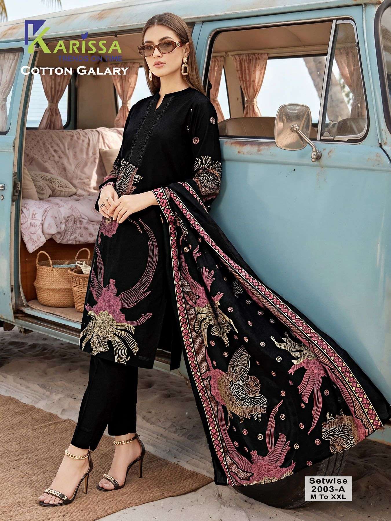 KARISSA COTTON GALARY PREMIUM SUMMER WEAR READYMADE SUIT WHOLESALER BEST RATE 2026