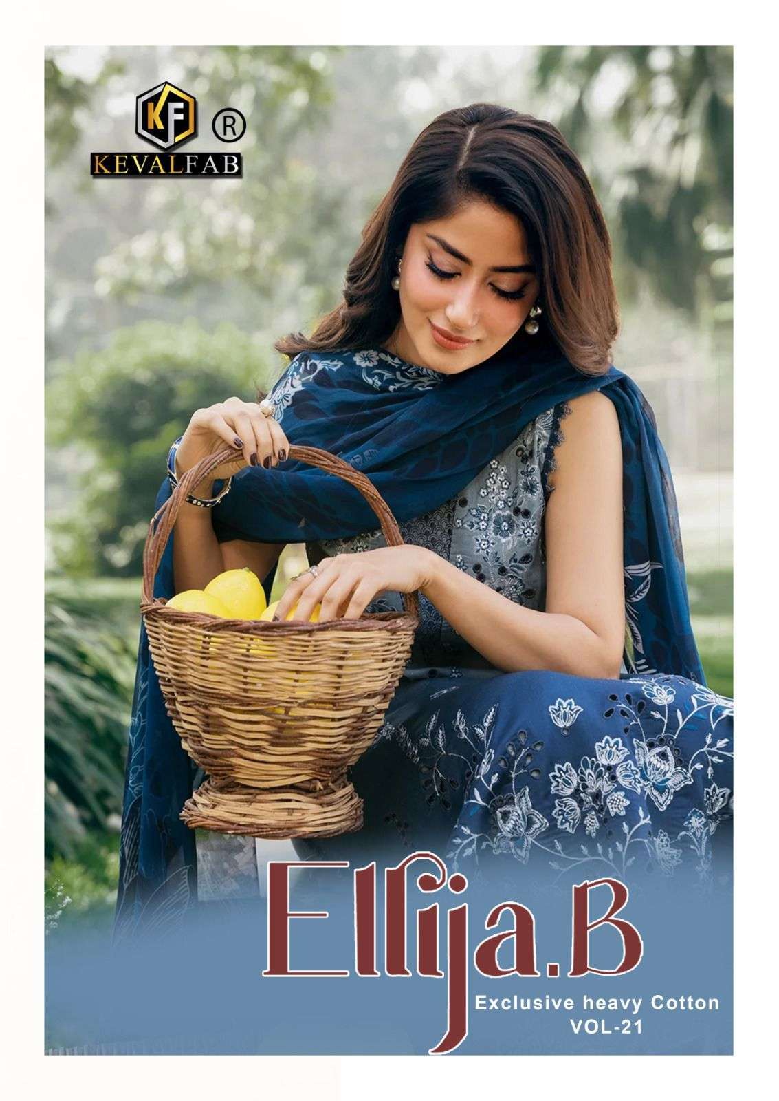 KEVAL FAB ELLIJA B VOL 21 COTTON PRINTED SALWER KAMEEZ BEST RATE 