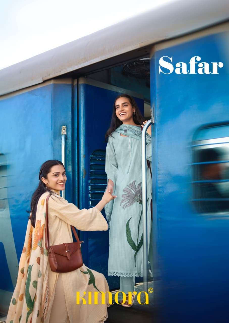 KIMORA SAFAR PURE SELF COTTON HAND WORK SALWER KAMEEZ BEST RATE 2026