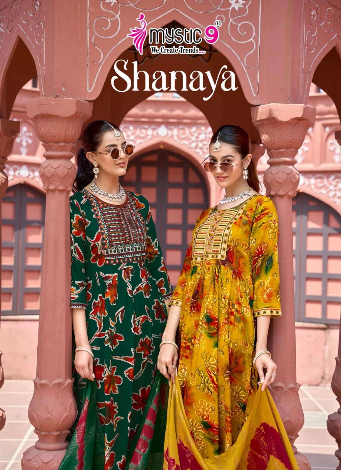MYSTIC 9 SHANAYA VOL 13 READYMADE FANCY 3 PIECE PAIR CATALOG SUPPLIER 
