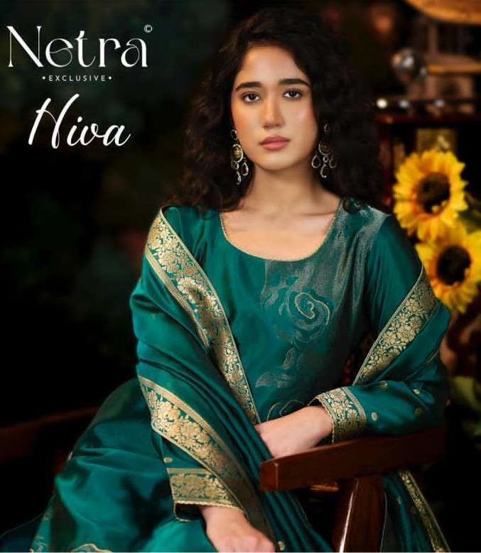 NETRA HIVA PURE WOVEN SILK LADIES SUIT CATALOG SUPPLIER 2026