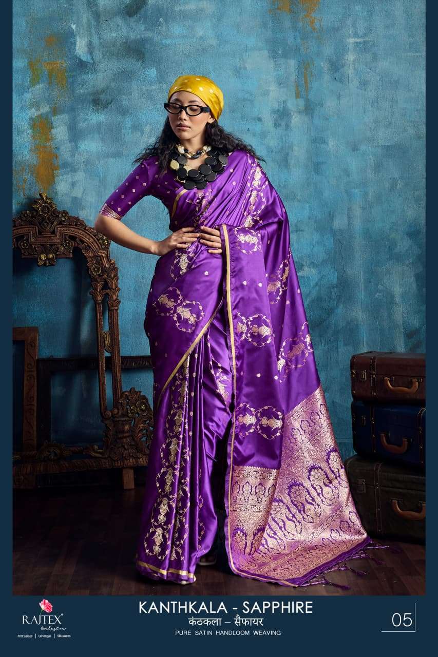 RAJTEX KANTHKALA SAPPHIRE SAREE COLLECTION WHOLESALER 
