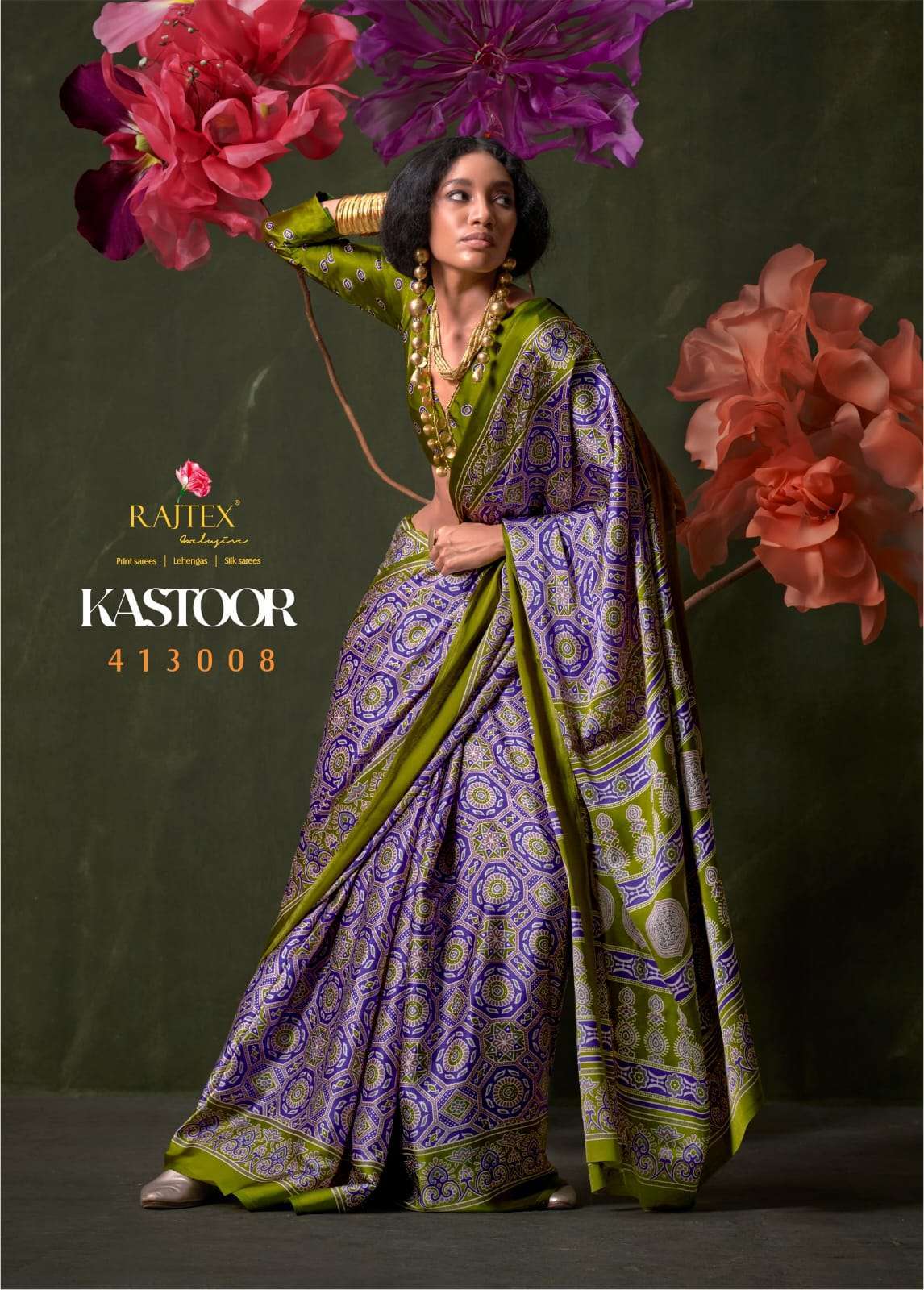RAJTEX KASTOOR PREMIUM SAREE CATALOG EXPORTERS 2026