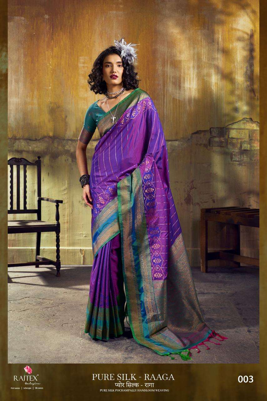 RAJTEX PURE SILK RAAGA PARTY WEAR SAREE CATALOG WHOLESALER 2026