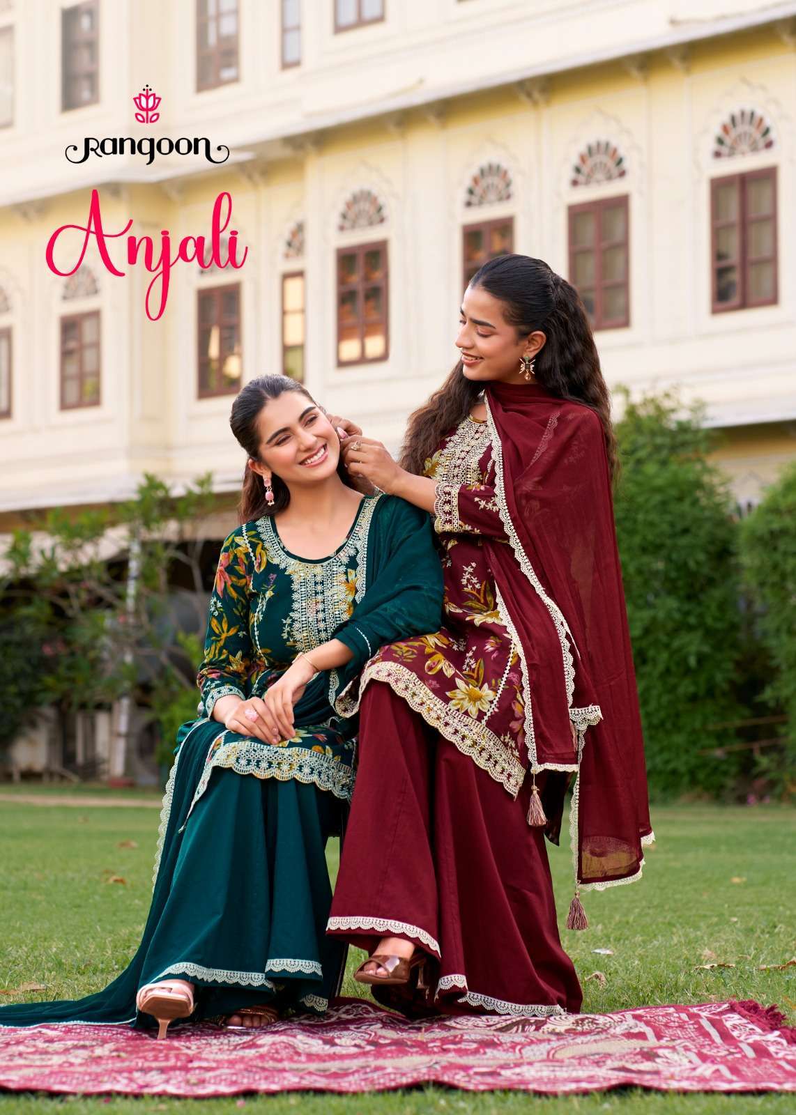 RANGOON ANJALI COTTON CAMBRIC PRINTED READYMADE WHOLESALER SALWER KAMEEZ 2026