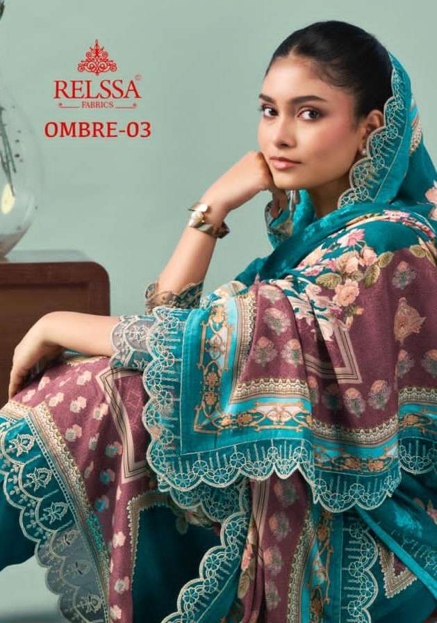 RELSSA OMBRE VOL 3 PURE COTTON FANCY SUIT WHOLESALER BEST RATE 2026