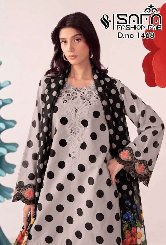 SAFA FASHION FAB 1468 COLORS SATIN READYMADE 3 PIECE SET 2026