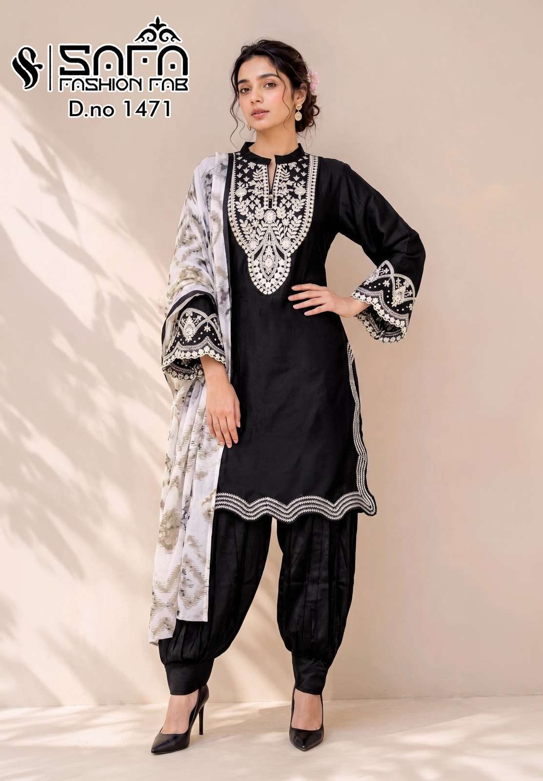 SAFA FASHION FAB 1471 READYMADE DESIGNER TUNIC COLLECTION WHOLESALER BEST RATE 