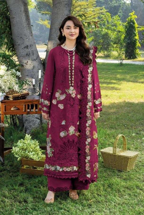 SANIYA TRENDZ 2001 COLORS COTTON PAKISTANI SUIT WHOLESALER BEST RATE 