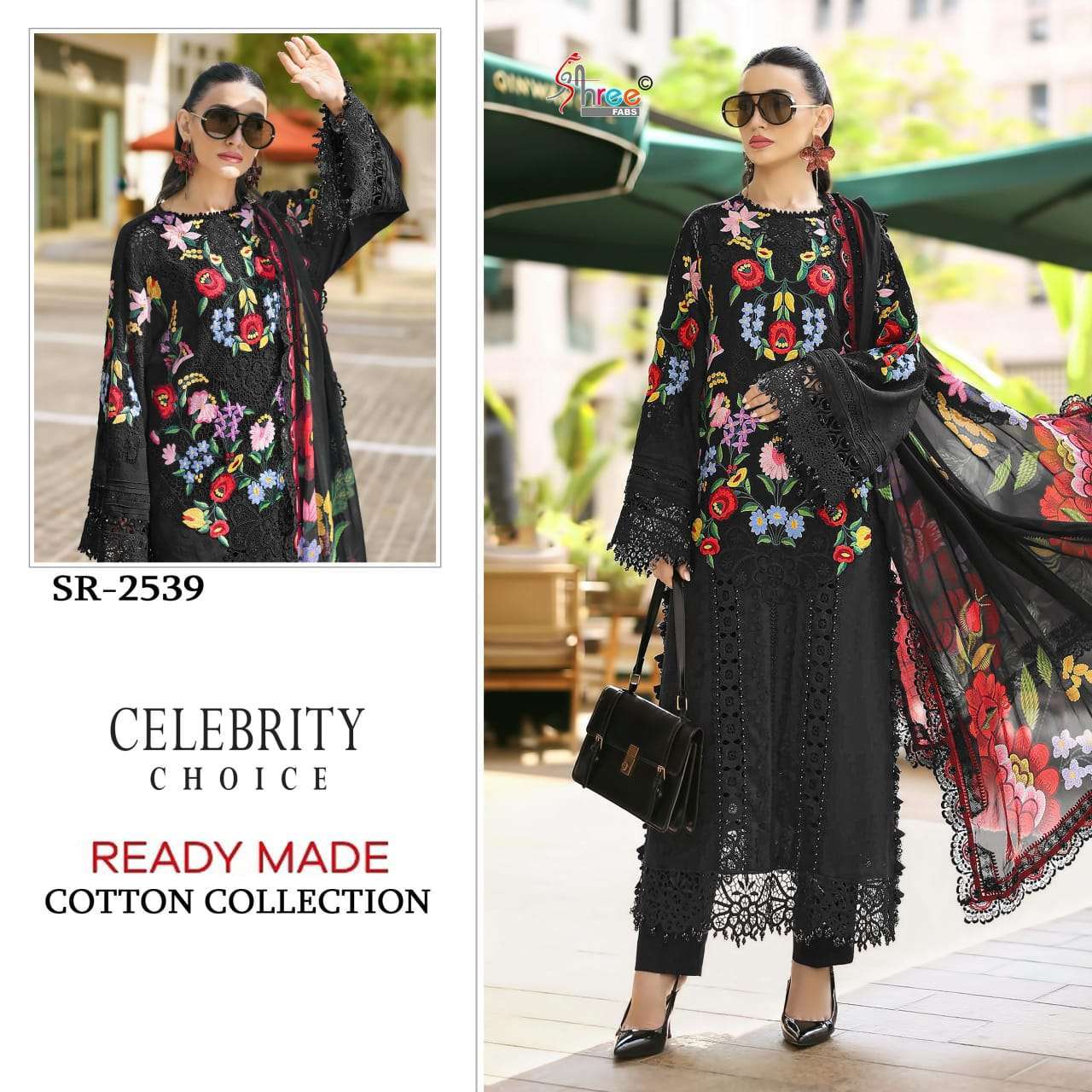 SHREE FAB 2539 COLORS CAMBRIC COTTON READYMADE SALWER KAMEEZ BEST RATE 2026