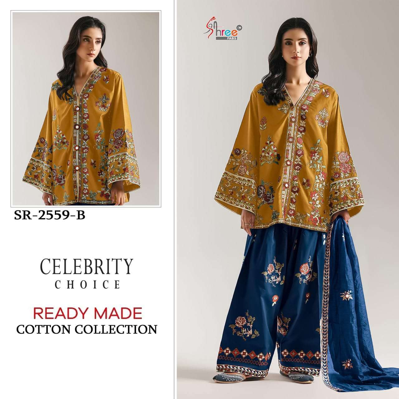 SHREE FAB 2559 COLORS READYMADE PAKISTANI SUIT WHOLESALER BEST RATE 2026