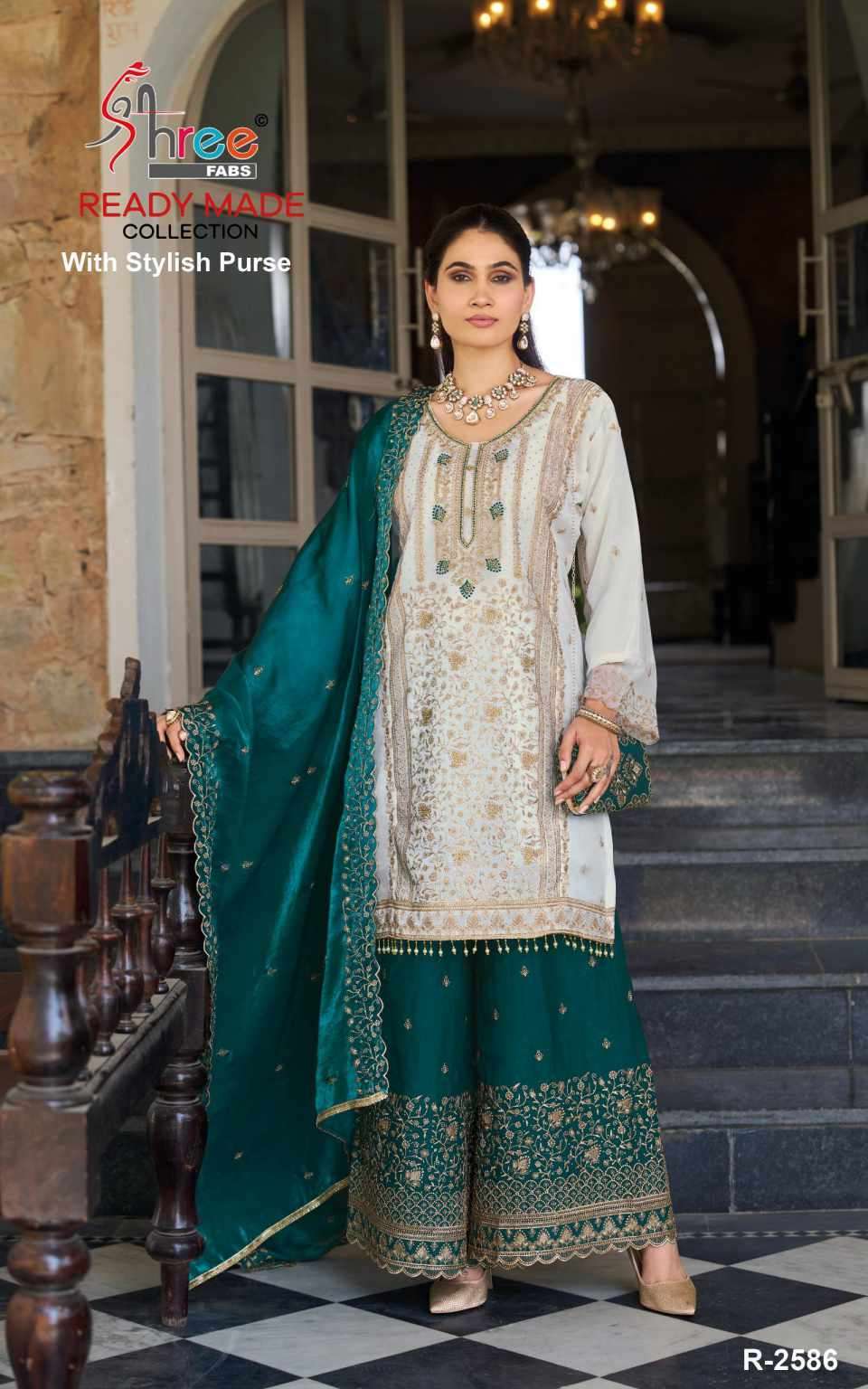 SHREE FAB 2586 FANDY DIAMOND WORK DESIGNER SALWER KAMEEZ WHOLESALER BEST RATE 2026