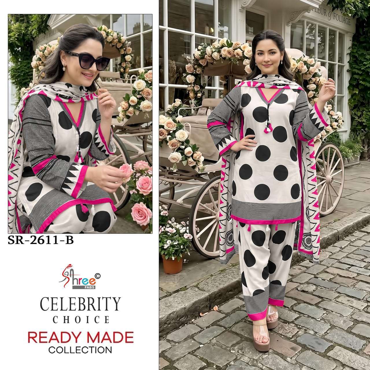 SHREE FAB 2611 COLORS MUSLIN DESIGNER READYMADE PARTY WEAR SALWER KAMEEZ BEST RATE 