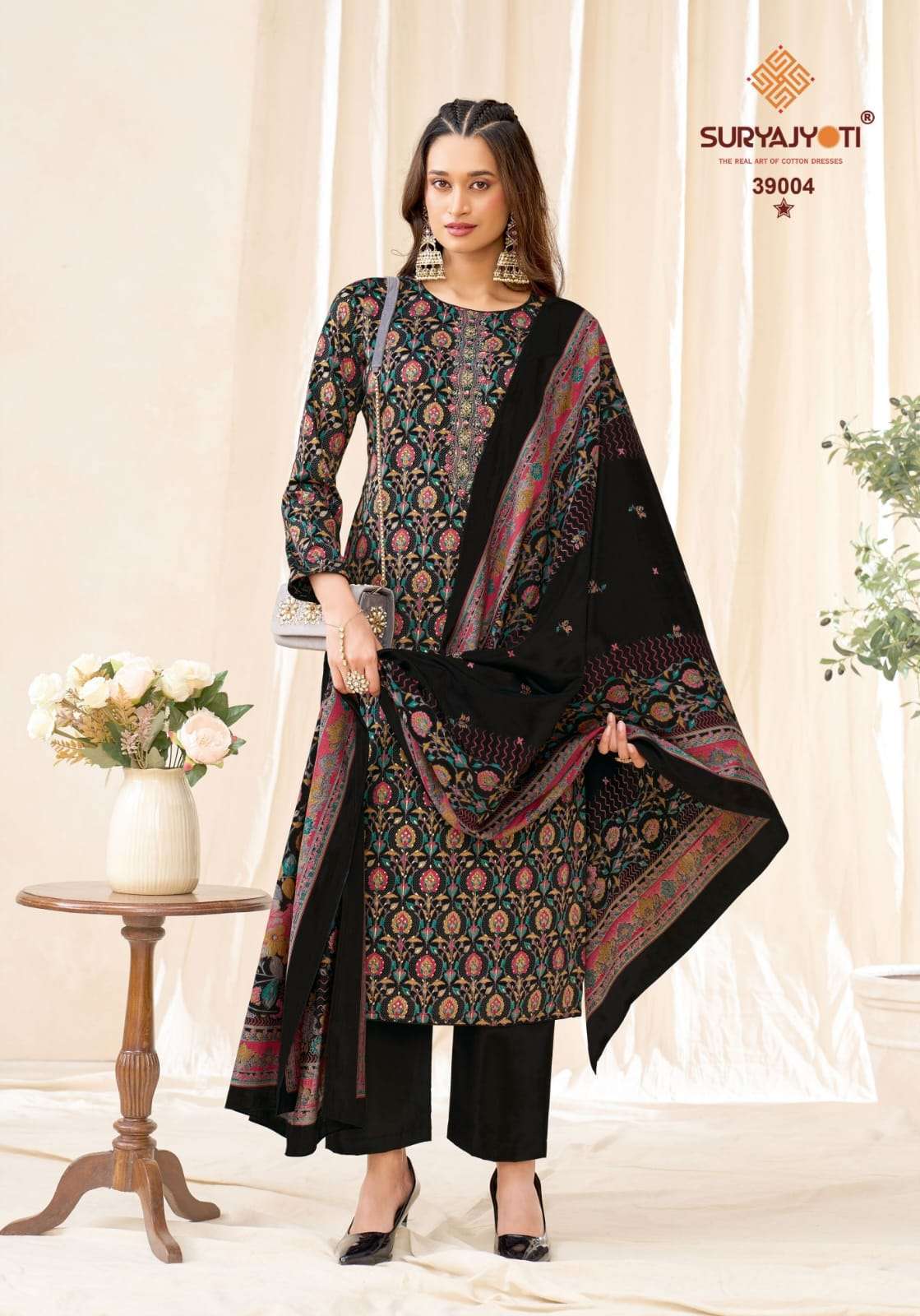 SURYAJYOTI KALKI VOL 39 JAM SATIN LADIES DRESS CATALOG WHOLESALE PRICE 2026