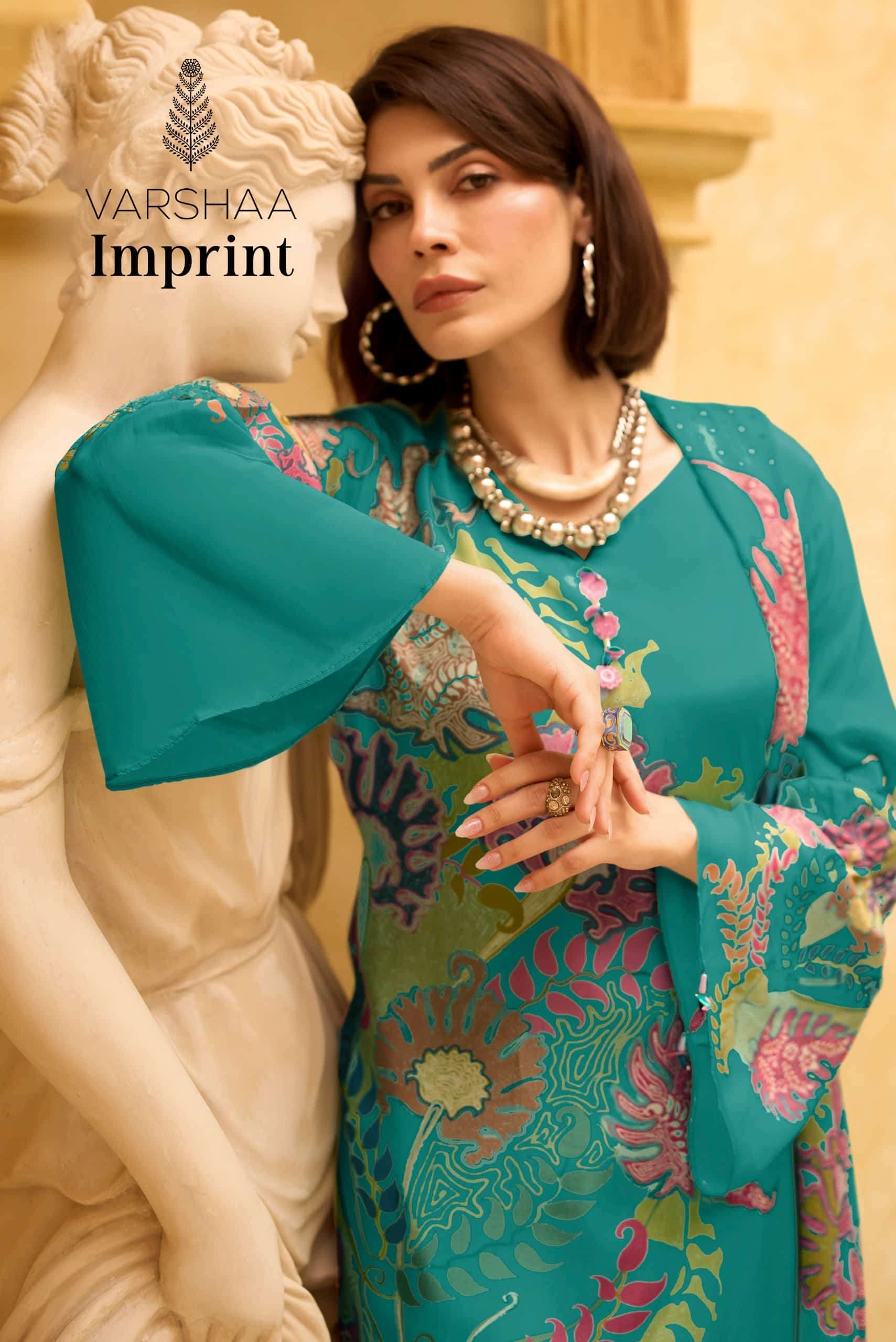 VARSHA IMPRINT FANCY MUSLIN SALWER SUIT CATALOG SUPPLIER 2026