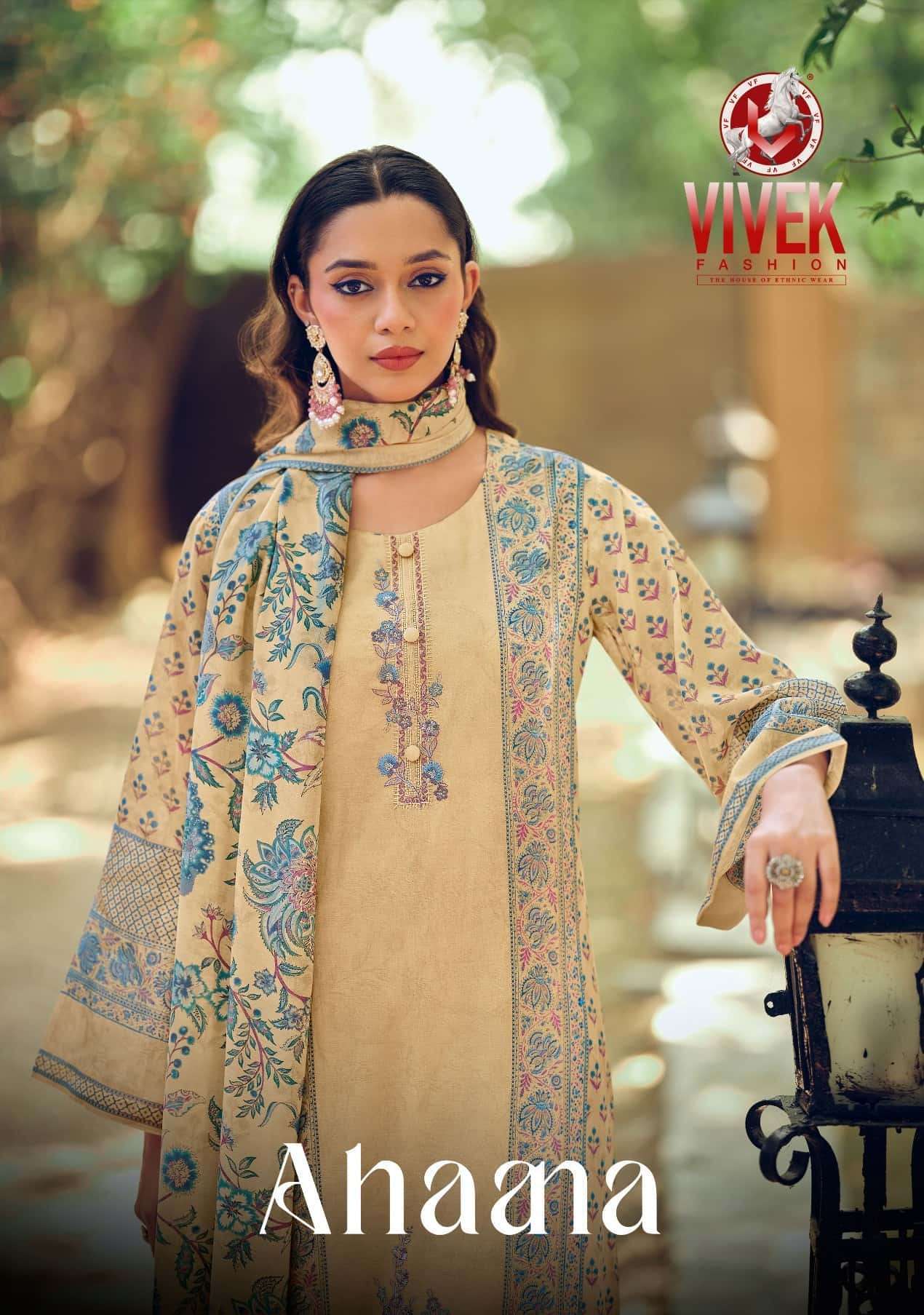 VIVEK FASHION AHAANA PREMIUM WEAR COTTON DRESS CATALOG BESTRATE 2026