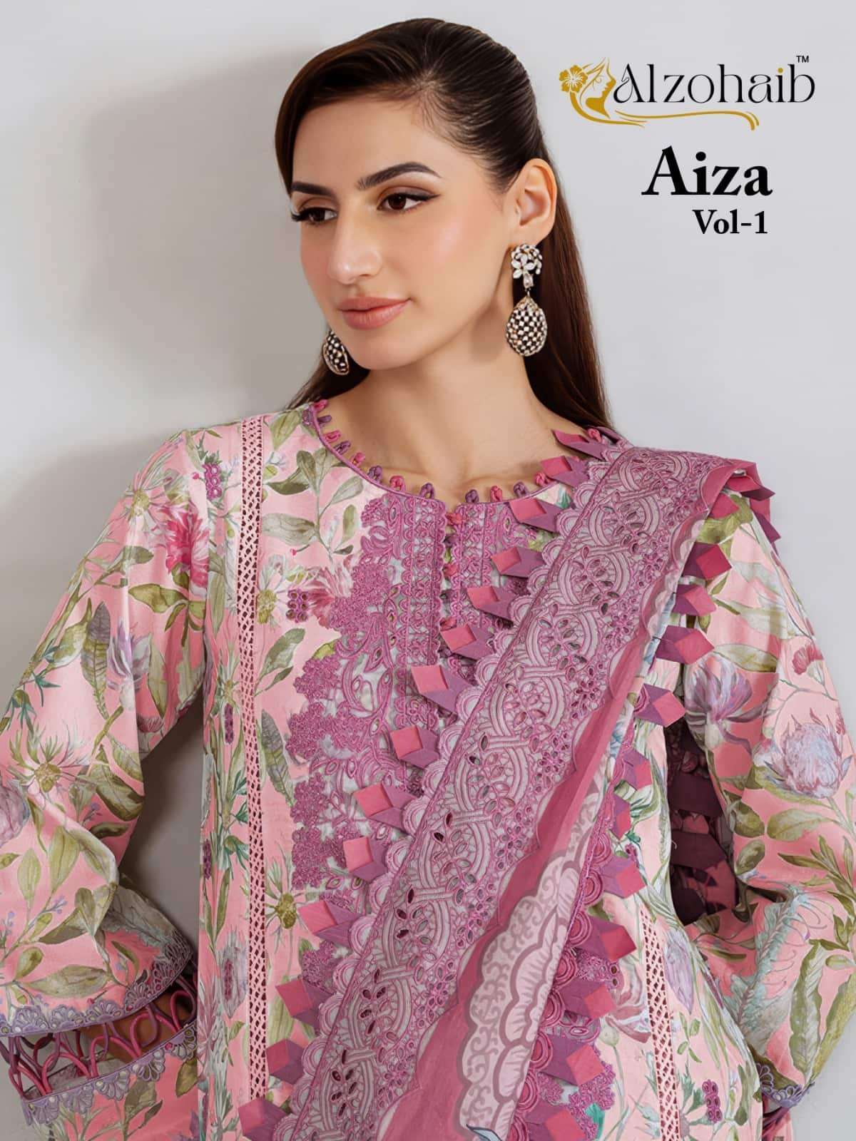 AL ZOHAIB AIZA VOL 1 PURE COTTON PAKISTANI SALWER KAMEEZ BEST RATE 2026