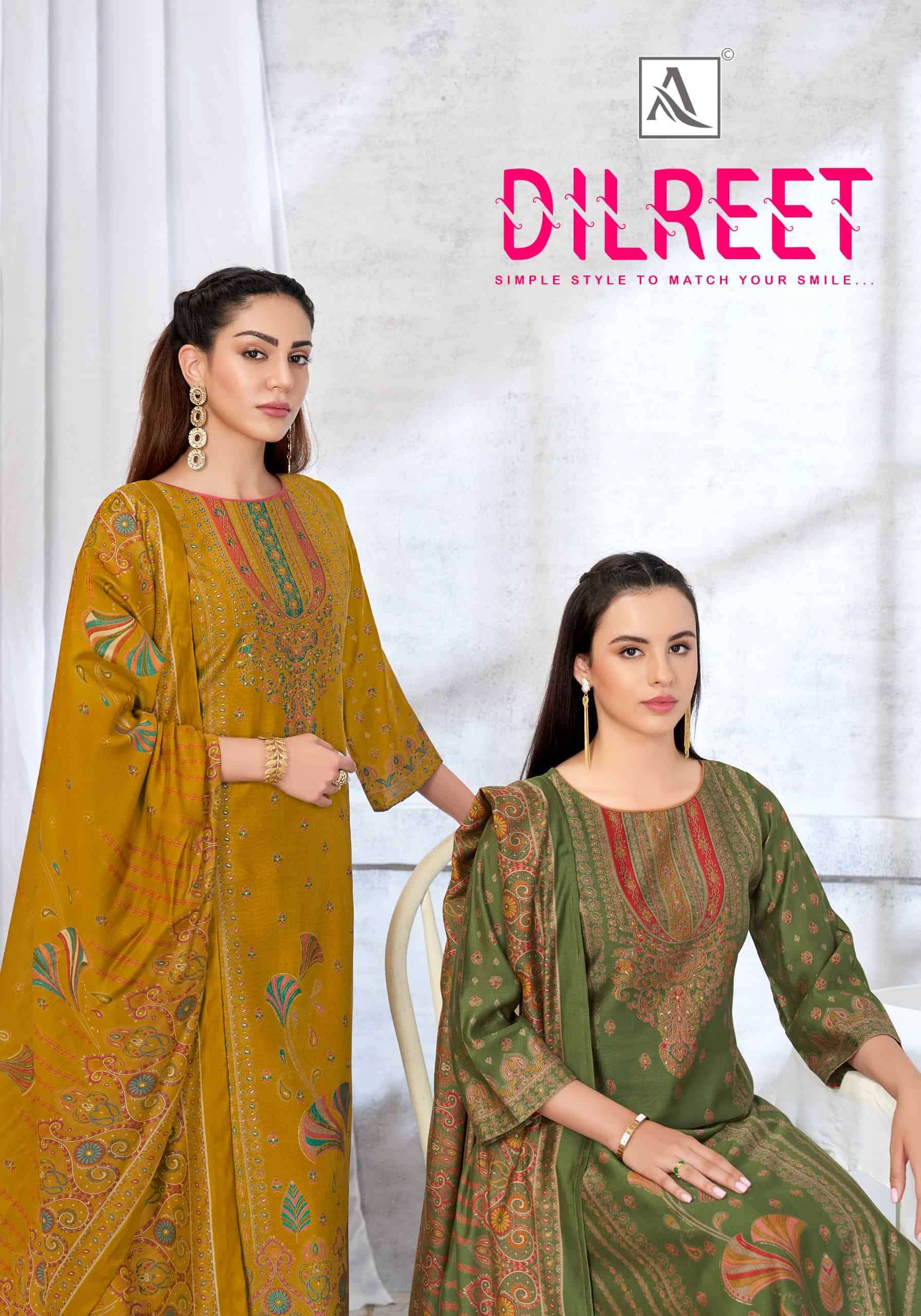 ALOK SUIT DILREET FANCY LADIES SUIT WHOLESALER BEST RATE DEALER 