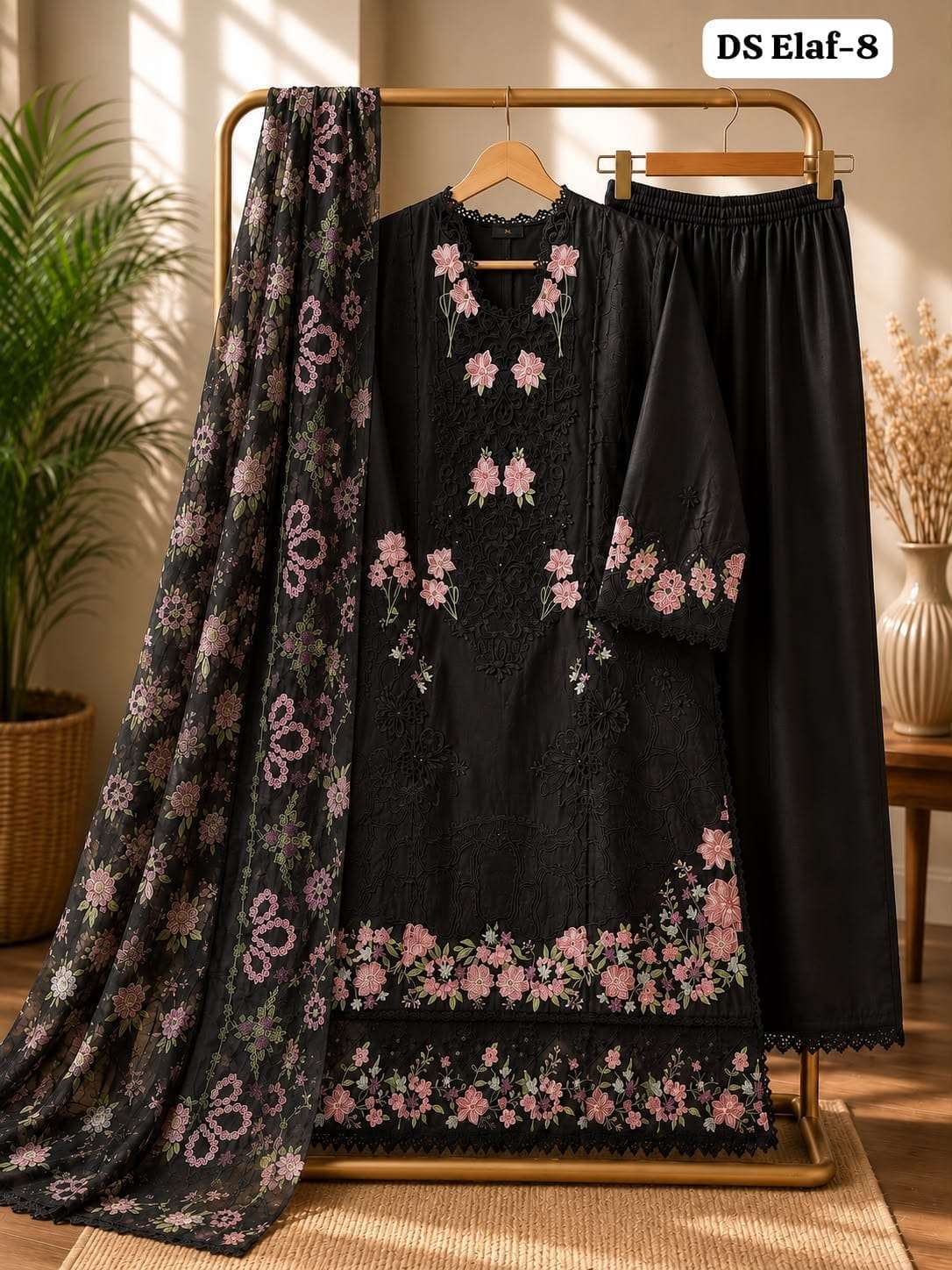 DEEPSY SUIT ELAF VOL 8 READYMADE COTTON PAKISTANI SUIT COLLECTION SUPPLIER BEST RATE SURAT 