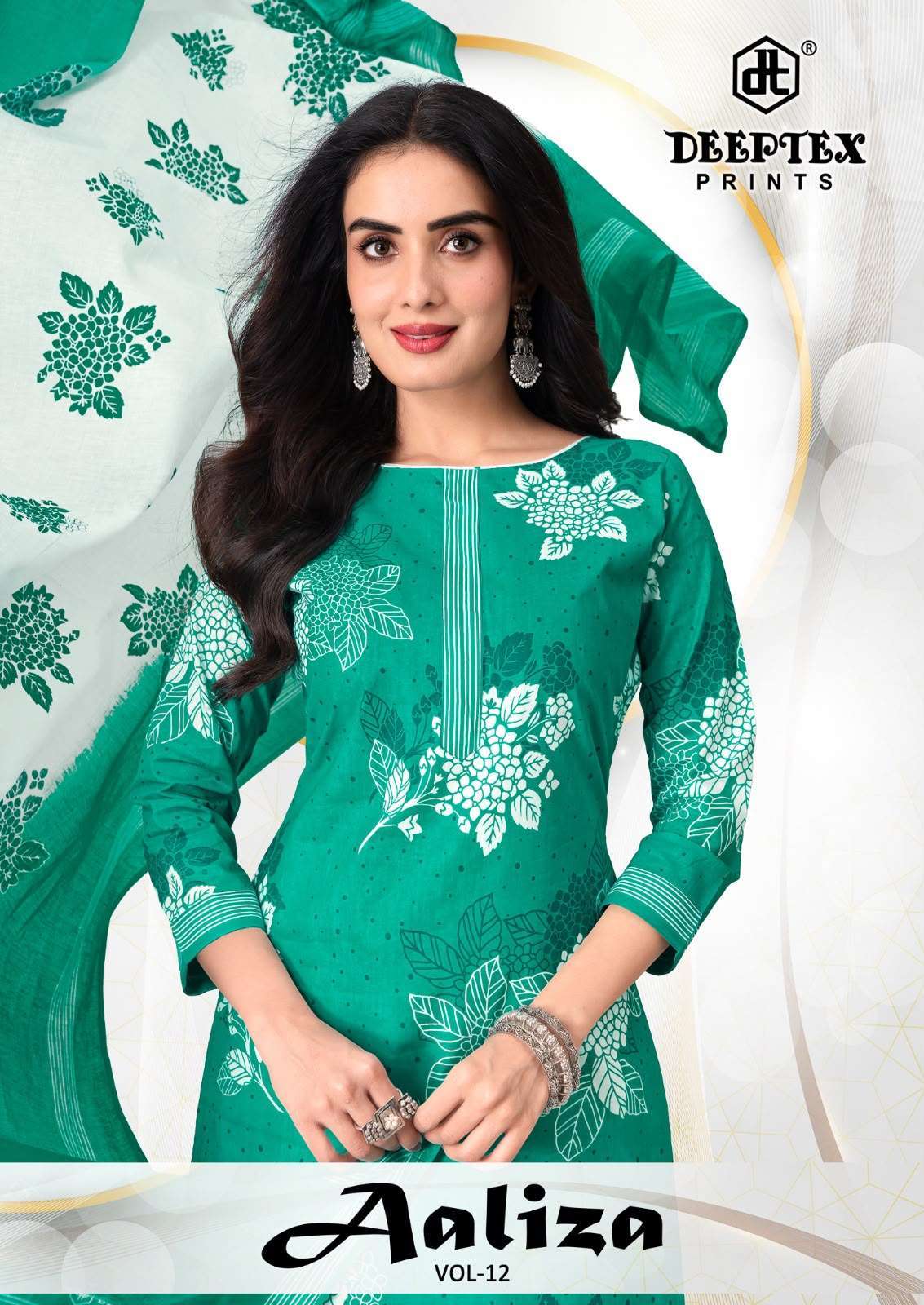 DEEPTEX AALIZA VOL 12 SUMMER WEAR COTTON DESIGNER SALWER KAMEEZ BEST RATE 