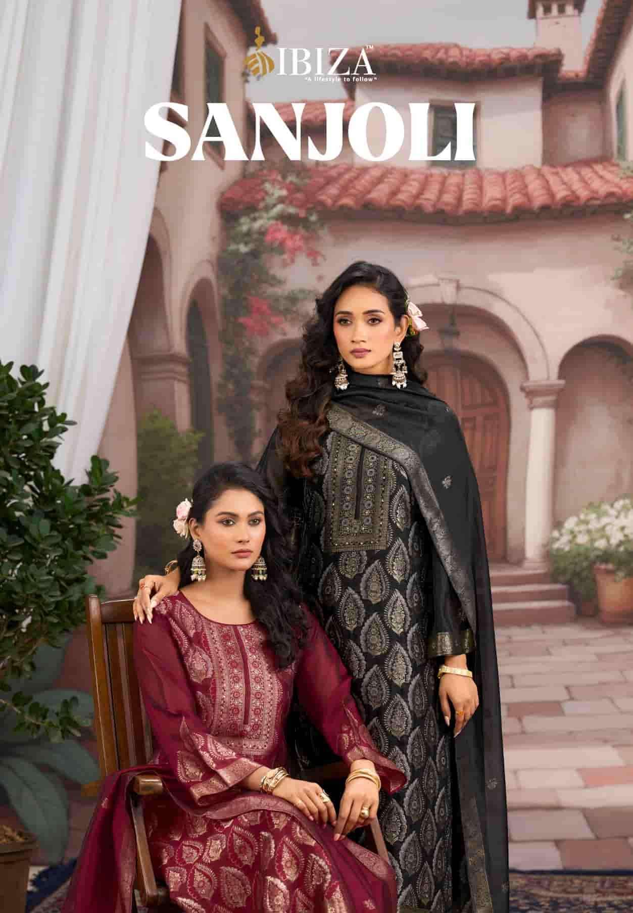 IBIZA SANJOLI DESIGNER PURE BANGLORI SILK SALWER KAMEEZ BEST RATE 2026