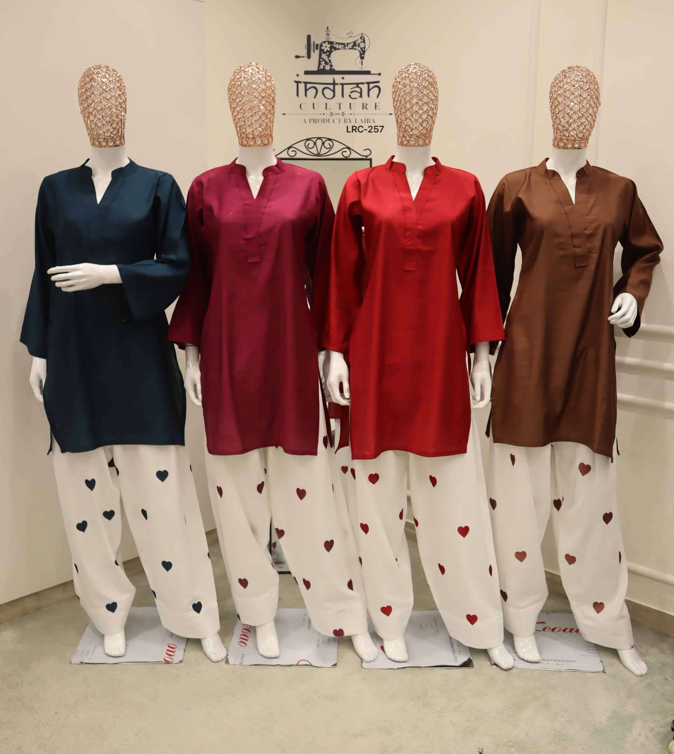 INDIAN CULTURE LRC 257 DESIGNER PARTY WEAR READYMADE SALWER KAMEEZ BEST RATE DEALER 