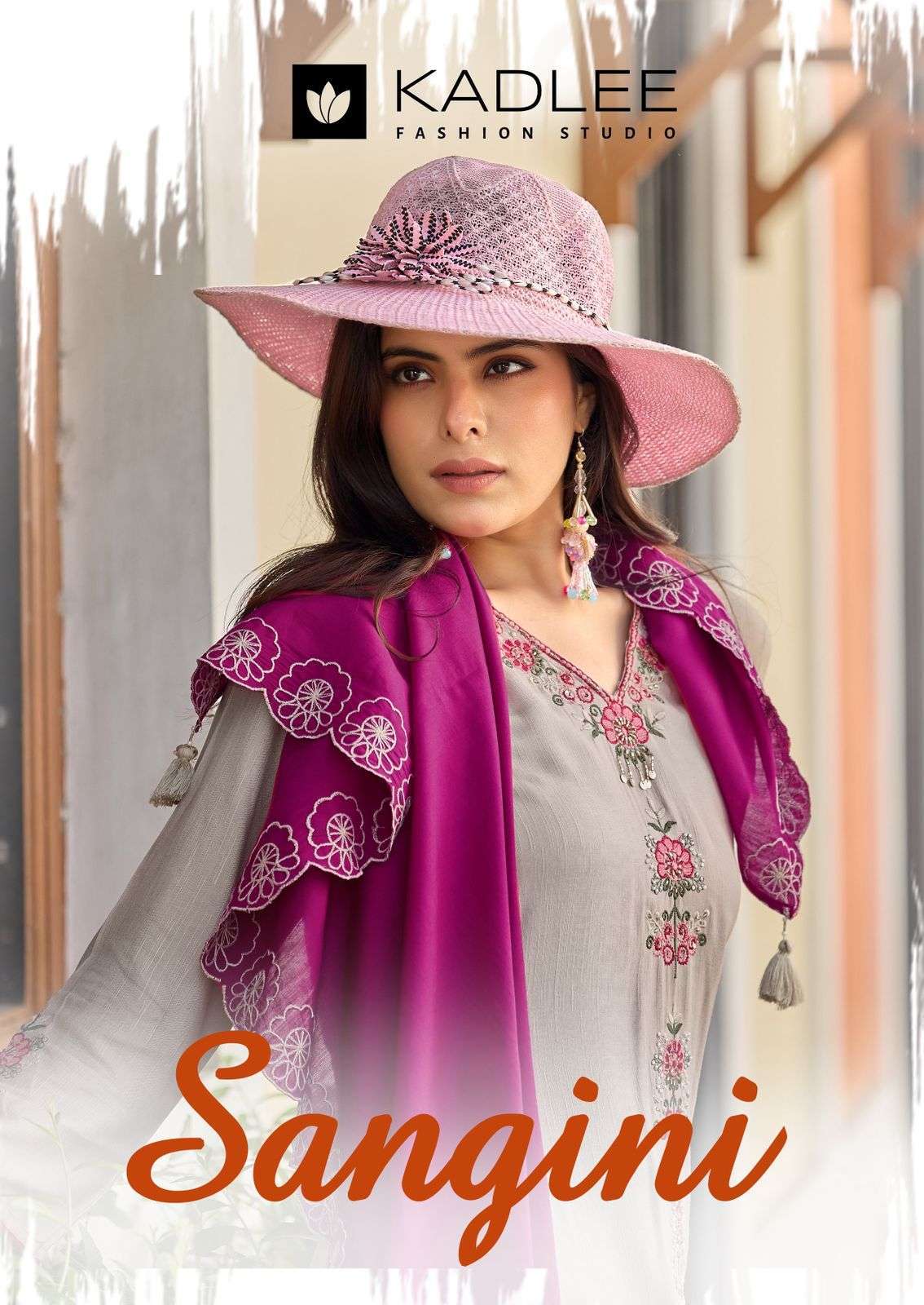 KADLEE SANGINI RAYON THREAD WORK READYMADE COLLECTION BEST RATE 