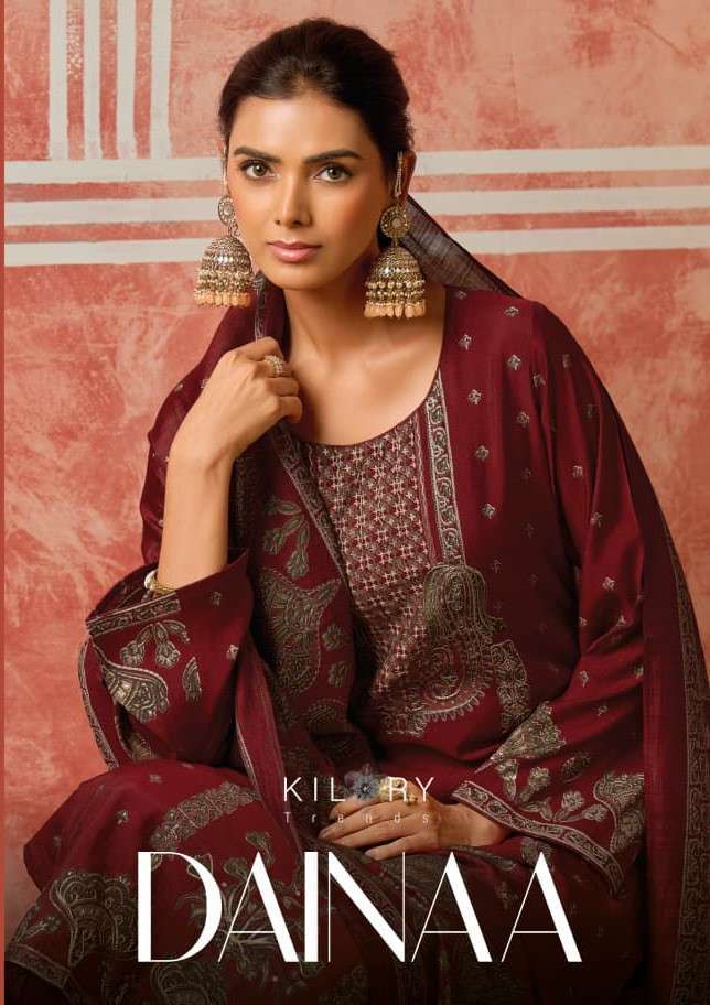 KILORY DAINAA PURE MUSLIN FANCY LADIES SUIT WHOLESALER 2026
