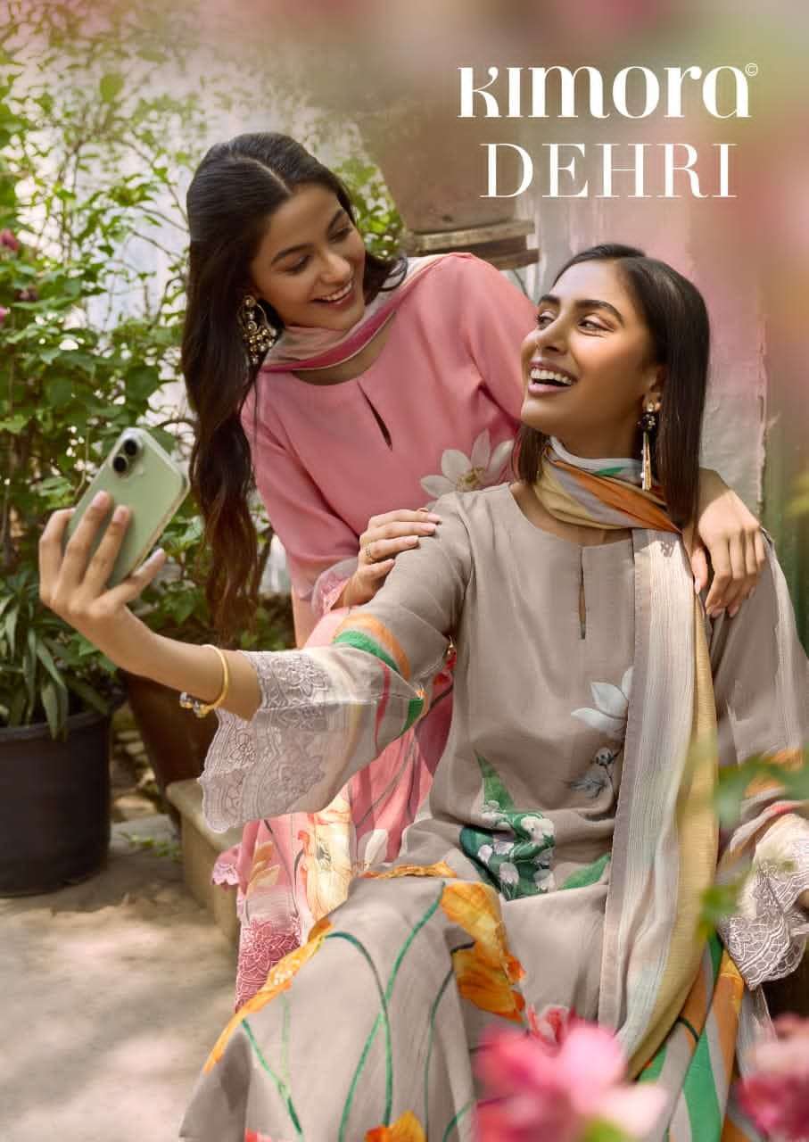 KIMORA DEHRI DIGITAL PRINTED PURE MUSLIN SUIT CATALOG SUPPLIER 2026