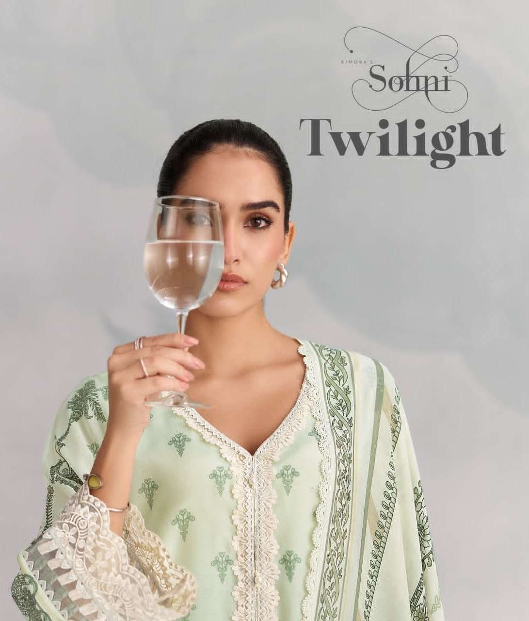 KIMORA SOHNI TWILIGHT PURE MUSLIN LADIES DREES EXPORTERS 2026