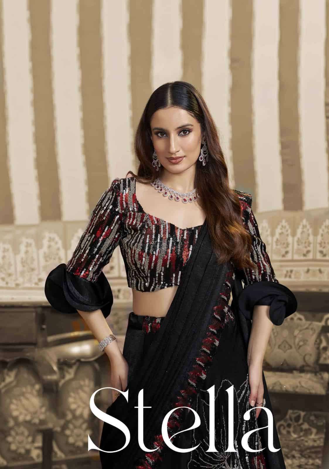 MAHOTSAV MOHMANTHAN 26400 STELLA READY TO WEAR DESIGNER SAREE COLLECION EXPORTERS 