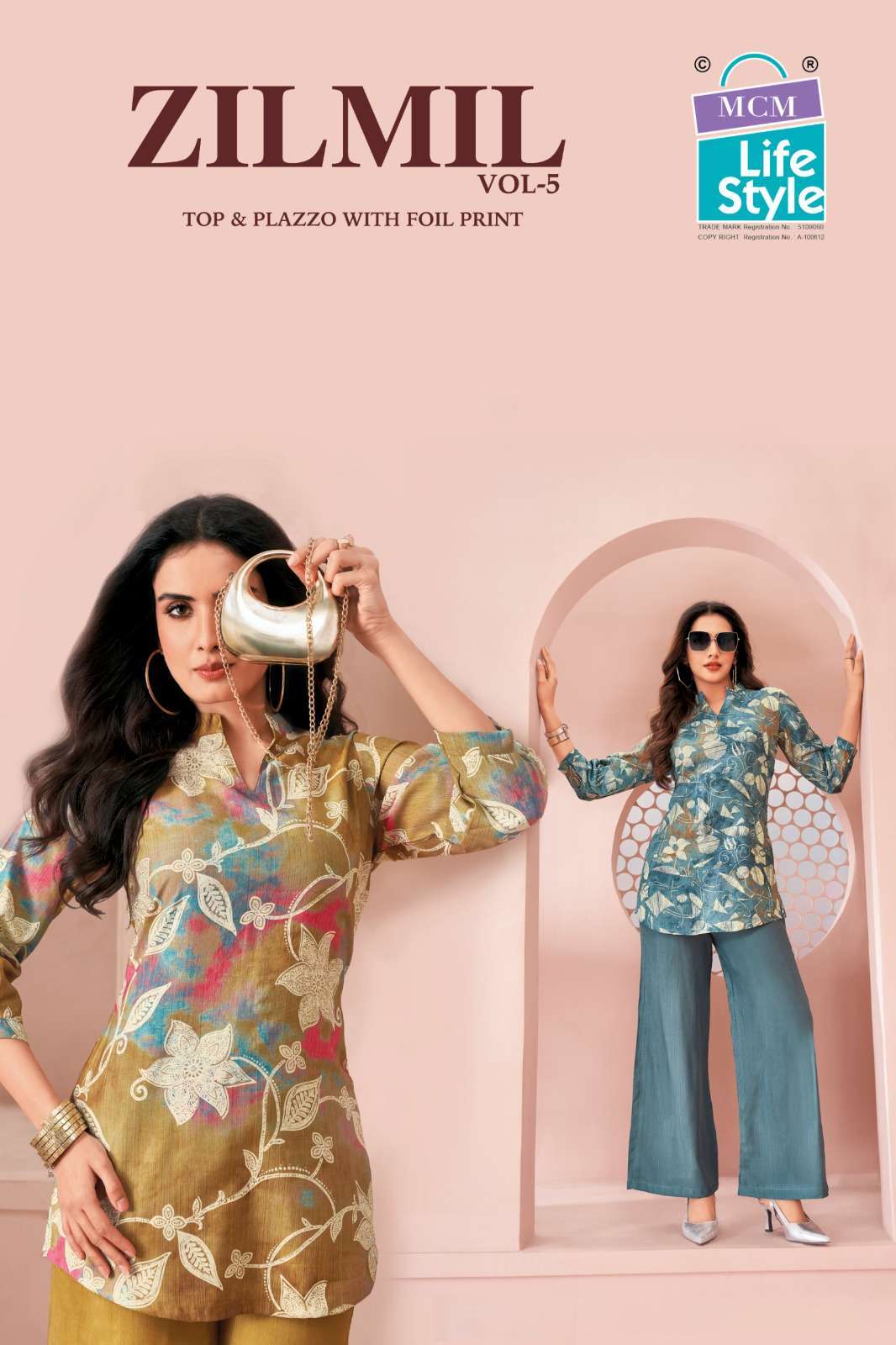 MCM LIFESTYLE ZILMIL VOL 5 VERTICIAN FANCY PRINTED 2 PIECE SET WHOLESALER 2026