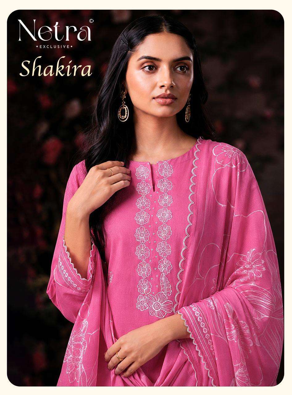 NETRA SHAKIRA COTTON HAND WORK SALWER KAMEEZ BEST RATE DEALER 2026