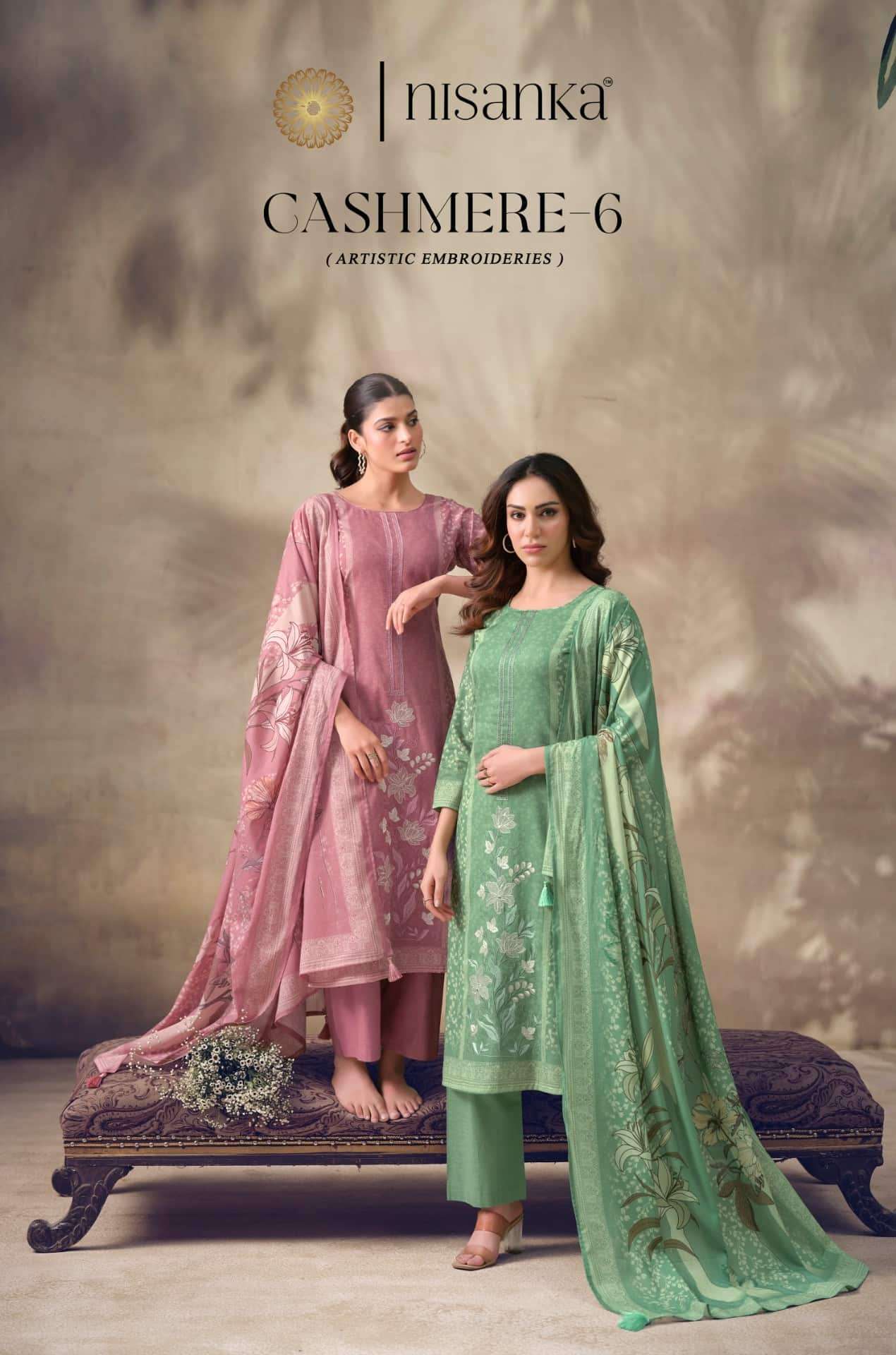 NISANKA CASHMERE VOL 6 PURE VISCOSE LAWN SUIT WHOLESALER 2026