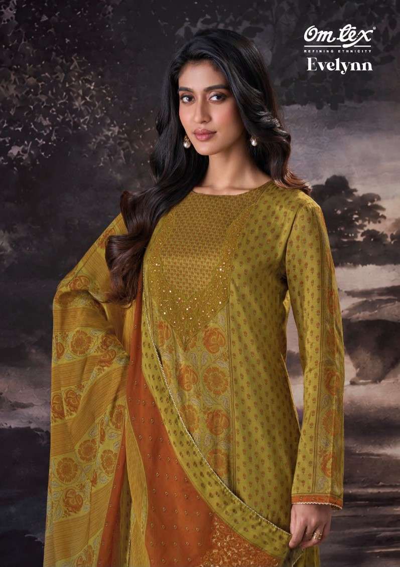 OMTEX EVELYNN MUSLIN SILK PRINTED SALWER KAMEEZ WHOLESALER 2026