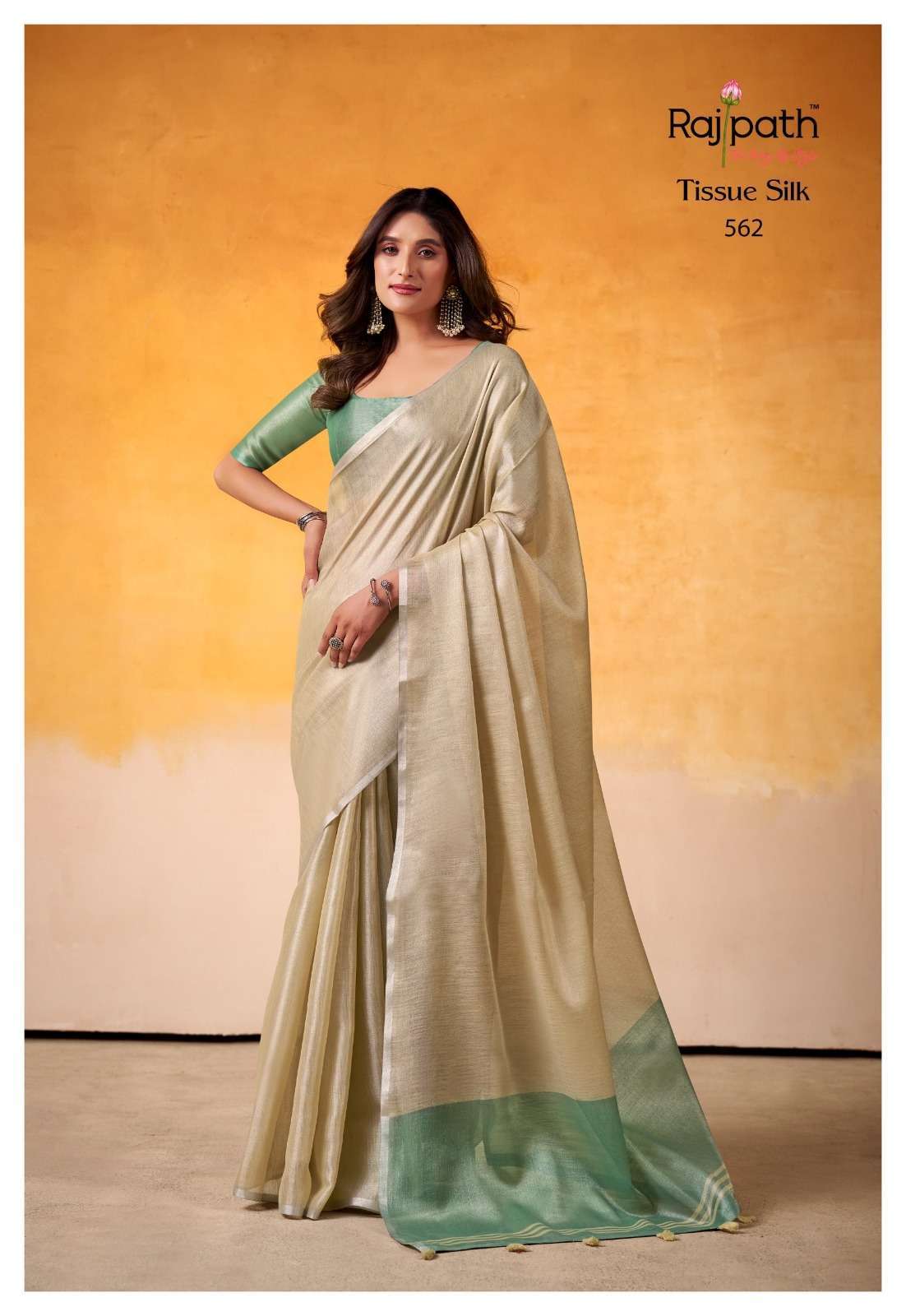 RAJPATH ANVIKA LIGHT EDITION TISSUE SILK SAREE WHOLESALER 2026