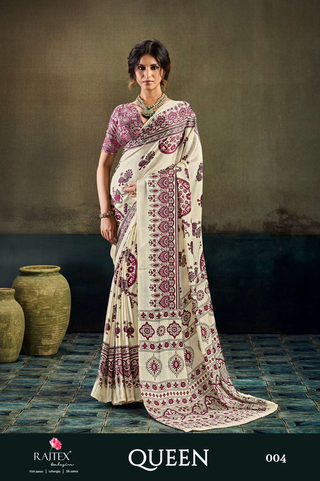 RAJTEX QUEEN MODAL SATIN SAREE WHOLESALER BEST RATE 2026
