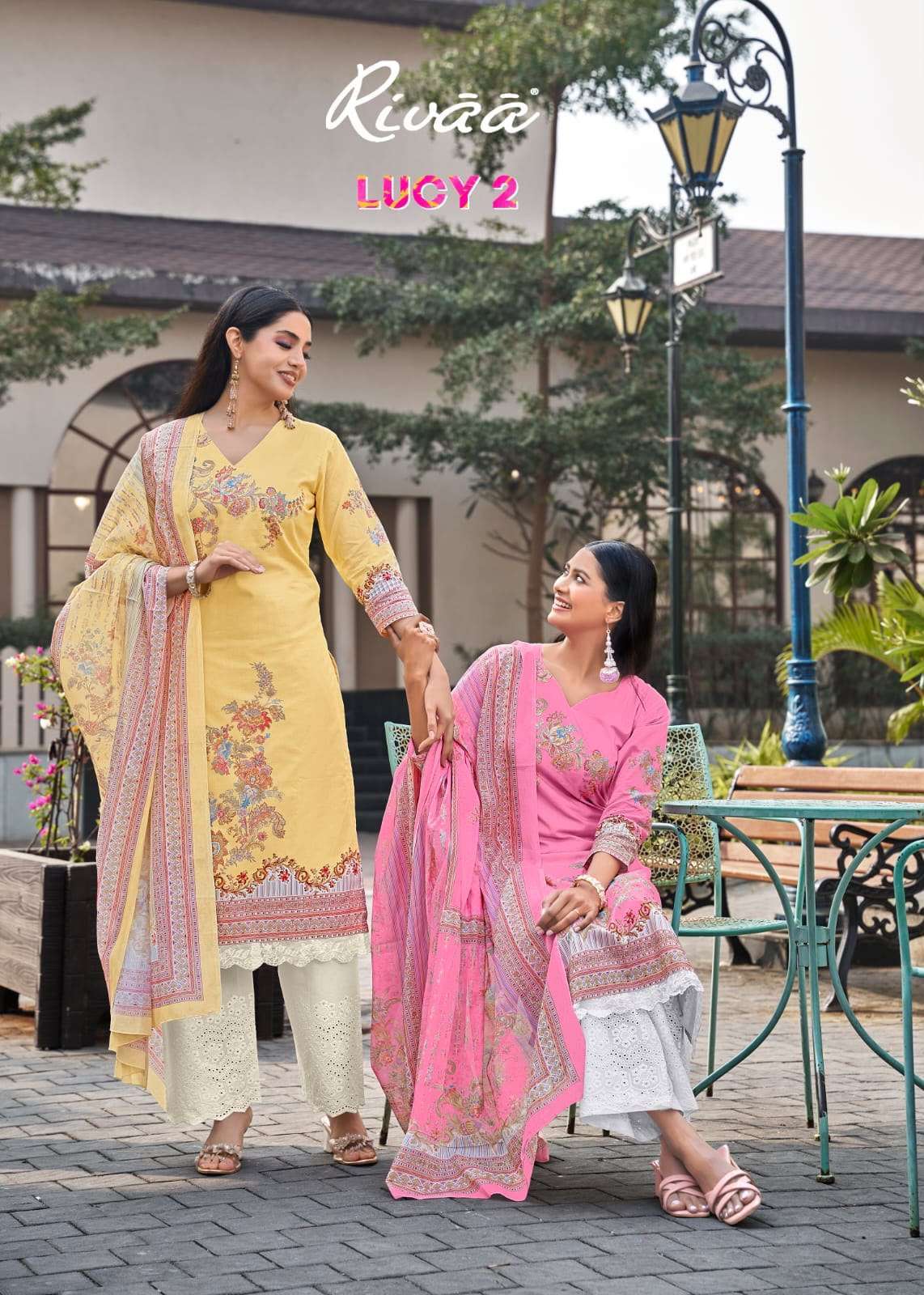 RIVAA LUCY VOL 2 PURE LAWN DIGITAL PRINTED CASUEL WEAR SUIT WHOLESALER 2026