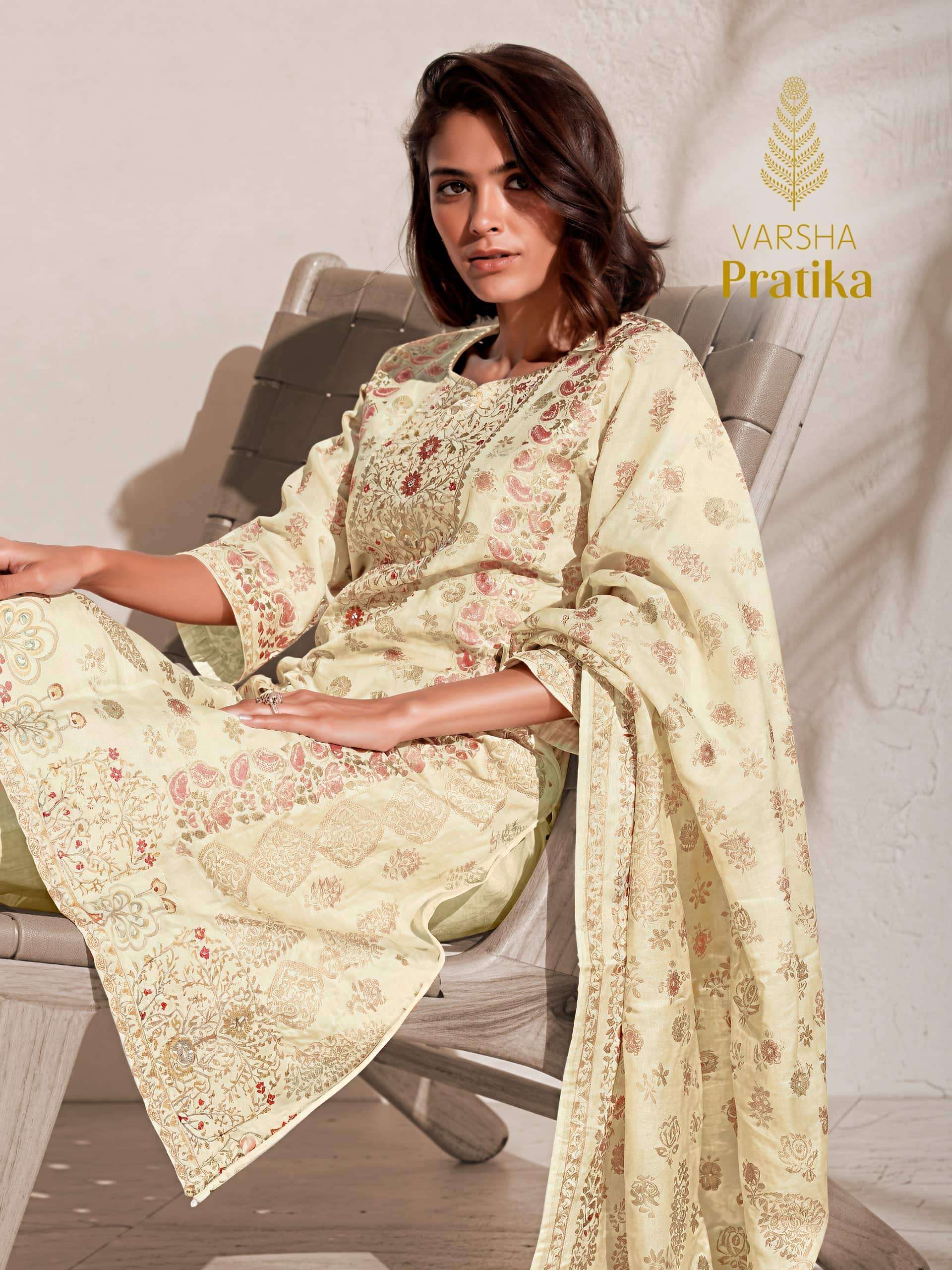 VARSHA PRATIKA VISCOSE MUSLIN LADIES SUIT WHOLESALER BEST RATE WHOLESALER 