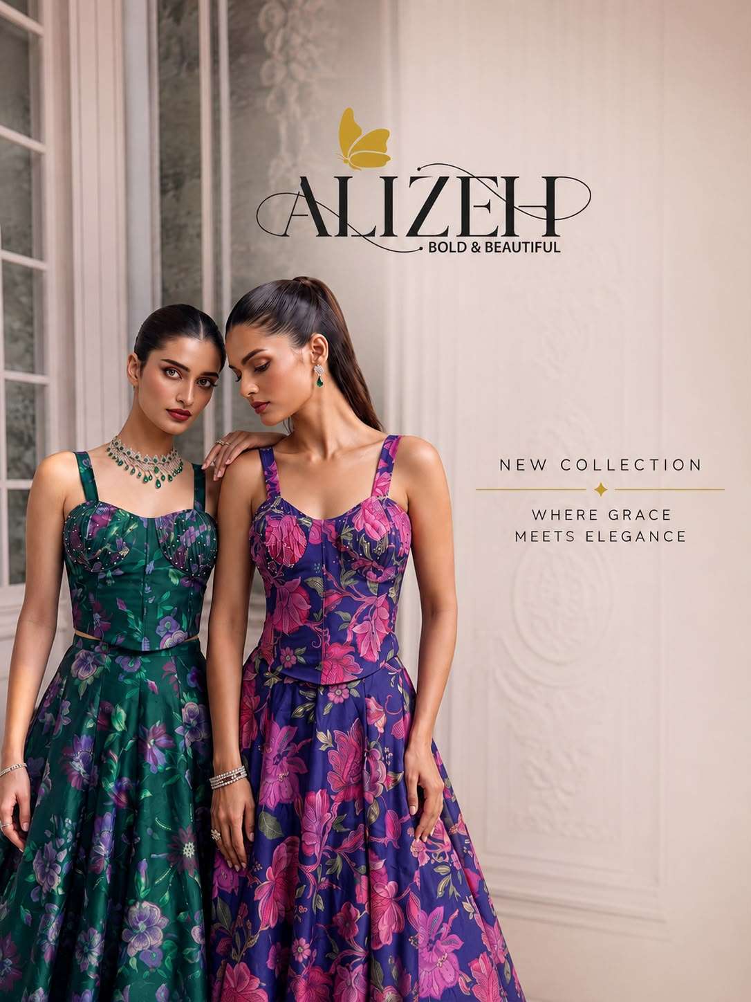 ALIZEH 9019 TO 9022 TABBY ORGANZA DESIGNER READYMADE LEHNGA WHOLESALER IN SURAT 2026