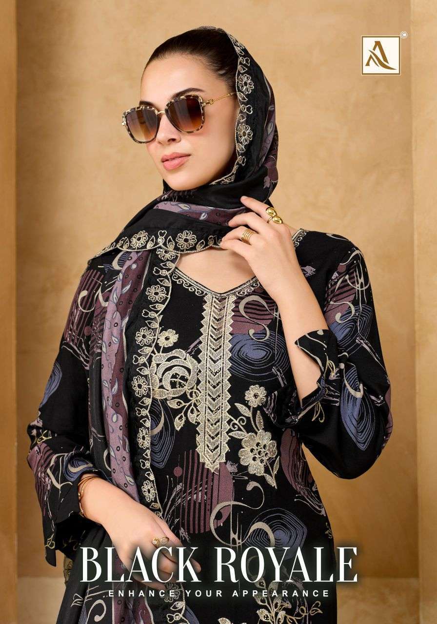 ALOK SUIT BLACK ROYALE PURE VISCOSE SUIT WHOLESALER PRICE 2026
