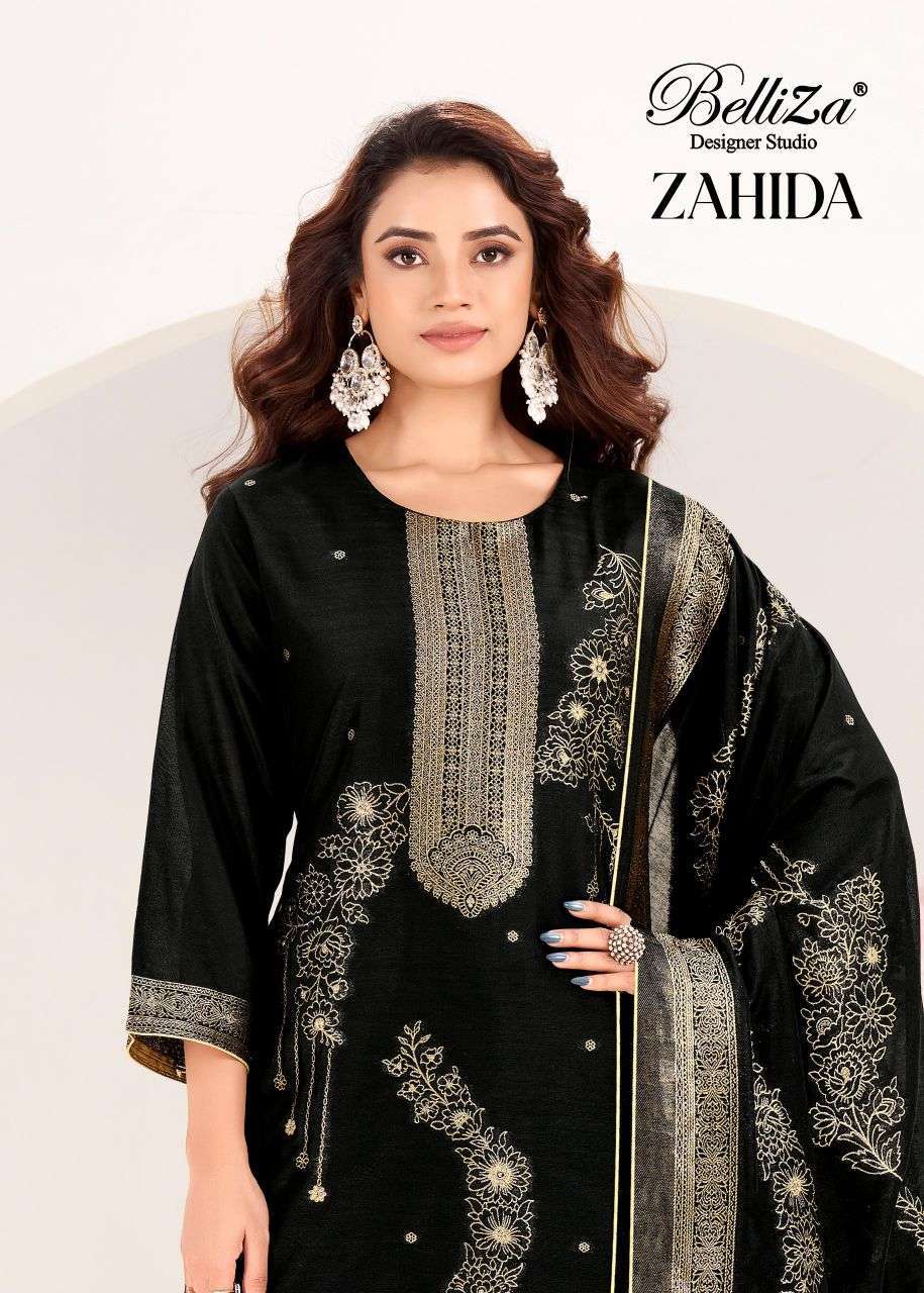 BELLIZA DESIGNER ZAHIDA COTTON SILK SALWER KAMEEZ BEST RATE DEALER 2026