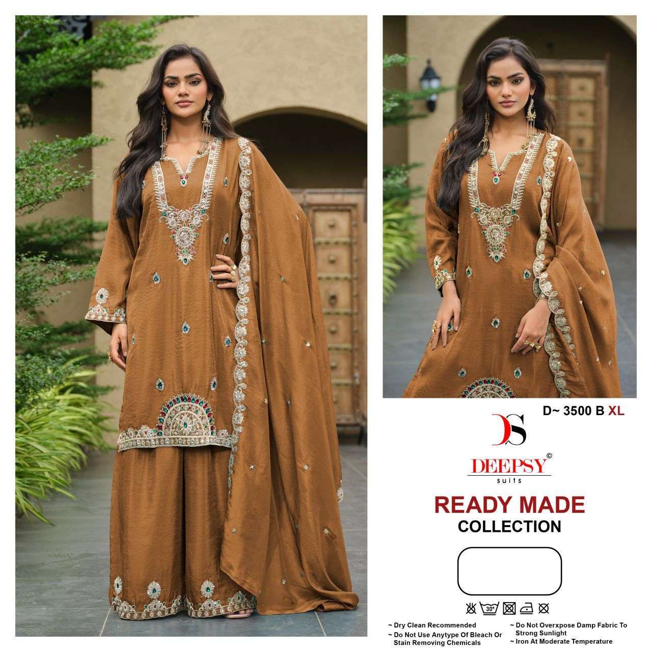 DEEPSY SUIT 3500 COLORS VISCOSE TISSUE BEADS WORK READYMADE SALWER KAMEEZ BEST RATE 