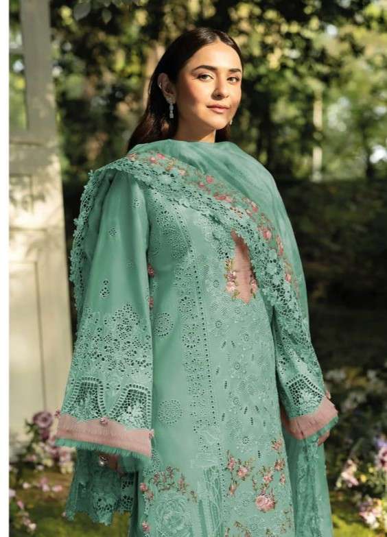 DEEPSY SUIT ELAF PREMIUM VOL 6 NEW COLORS SELF EMBROIDERY PAKISTANI SUIT WHOLESALER 